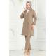 Blazer Ceketli Kışlık Takım 2662SL432 Latte