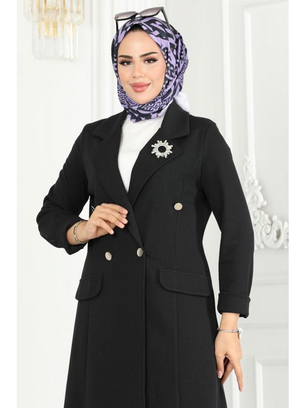 Blazer Ceketli Kışlık Takım 2662SL432 Siyah