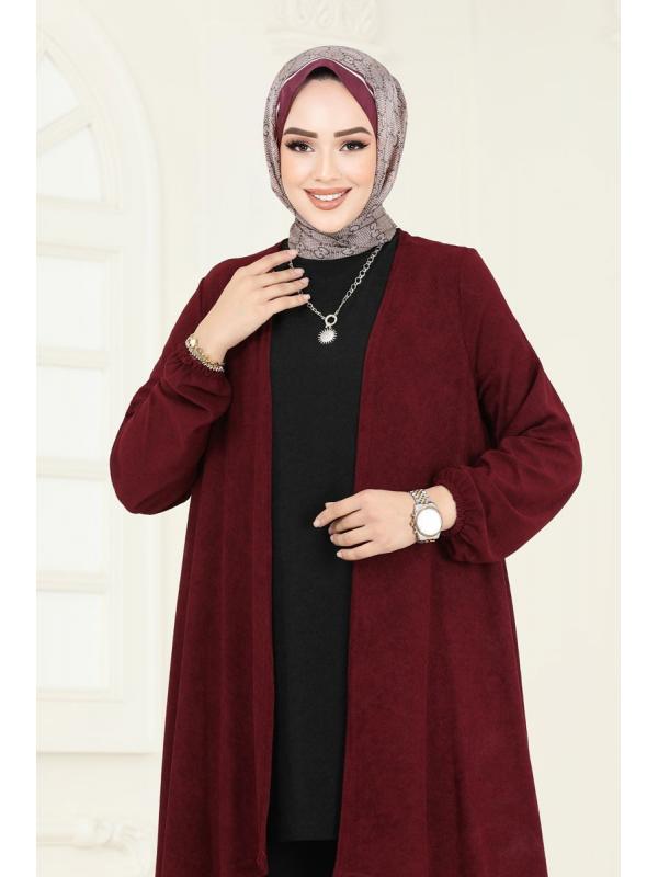 Salaş Üçlü Kışlık Takım PL9038 Siyah&Bordo