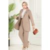 Kemerli Blazer Ceketli Takım 9037MDH809 Vizyon