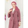 Blazer Ceketli İkili Takım 5994BSK463 Gül Kurusu