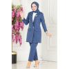 Blazer Ceketli İkili Takım 5994BSK463 İndigo