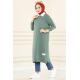 Arma Detaylı Basic Tunik 201MRT754 Mint