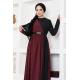 Kemerli Abiye ASM2685 Bordo