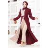 Kemerli Elbise ASM2651 Bordo