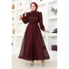 Dantelli Abiye ASM2681 Bordo