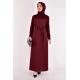 Pullu Abiye Bordo ASM2629