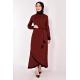 Pullu Abiye Bordo ASM2601