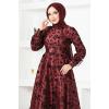 Tül Abiye ASM2677 Bordo