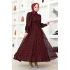 Dantelli Abiye ASM2681 Bordo