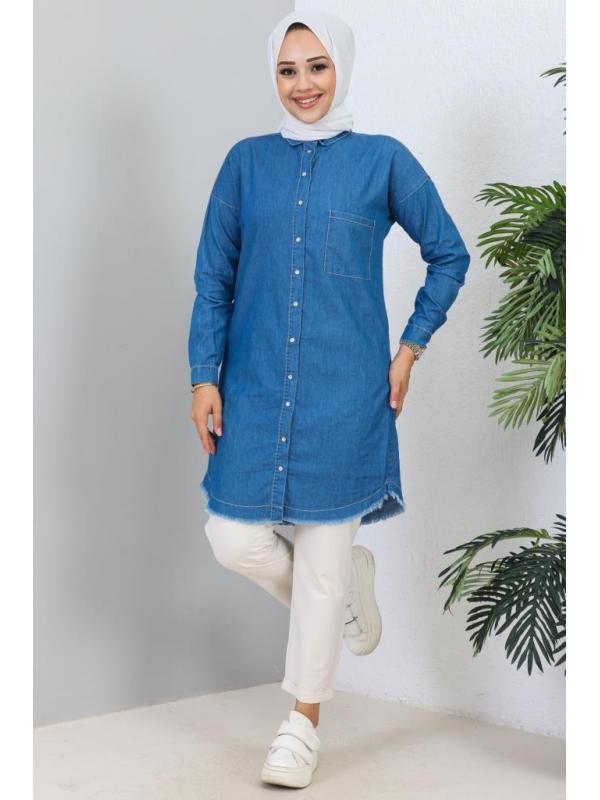 5593 Kot Tunik Lacivert