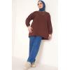 2983 Tunik Sweat Kahverengi