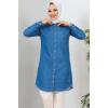 5593 Kot Tunik Lacivert