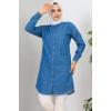 5593 Kot Tunik Lacivert