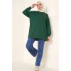 2983 Tunik Sweat Zümrüt Yeşili