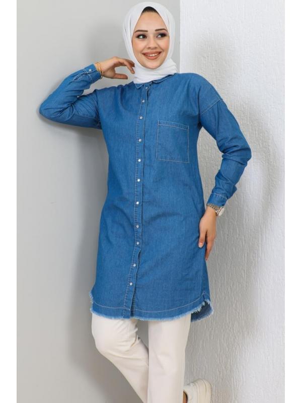 5593 Kot Tunik Lacivert