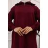 11043-10 Triko Tunik Bordo