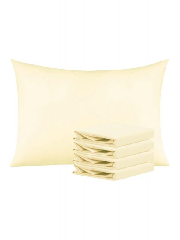 %100 Pamuklu 50x70 Yastık Kılıfı Pillow Case 4lü Paket