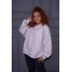 Starinci Kadın Oversize Kesim Bisiklet Yaka Crop Sweatshirt