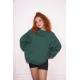 Starinci Kadın Oversize Bisiklet Yaka Sweatshirt