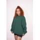 Starinci Kadın Oversize Bisiklet Yaka Sweatshirt