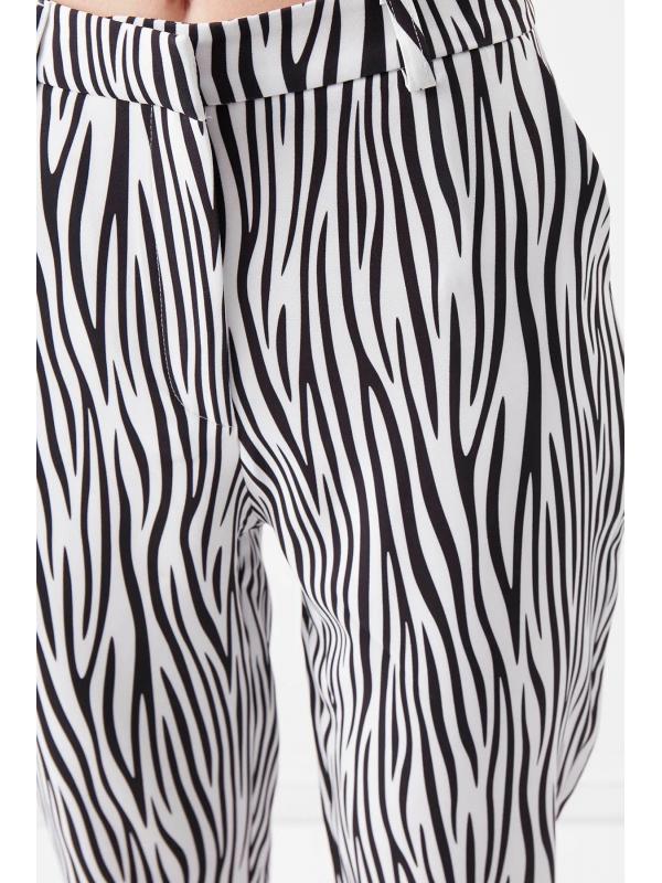 Zebra Desen Pantolon