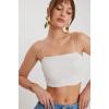 İp Askılı Pullu Crop Bluz