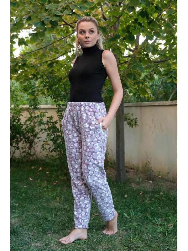 Akbeniz Kadın Welsoft Polar Tek Alt Pijama 210055