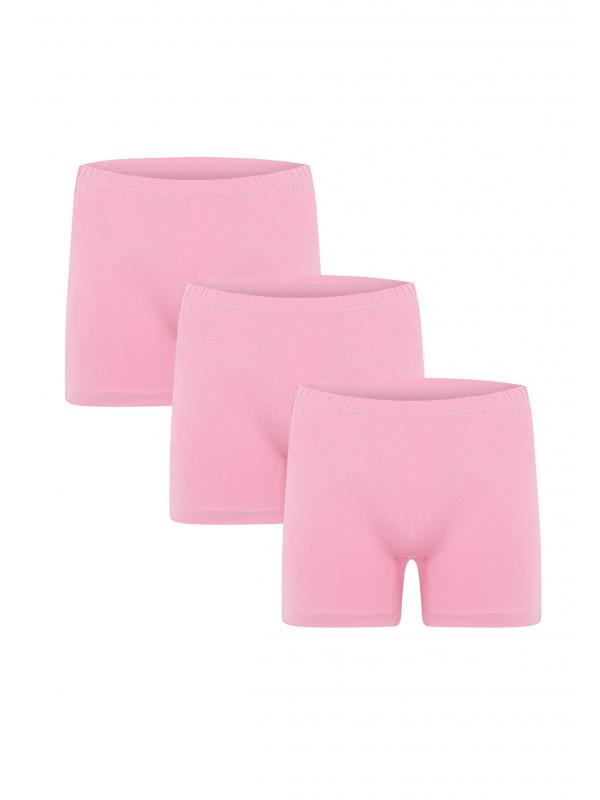 Akbeniz Kadın Penye 3lü Boxer Pembe 40260