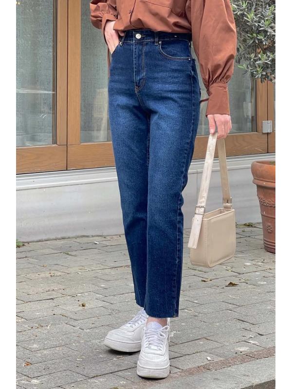 Kesik Paça Fit Jean