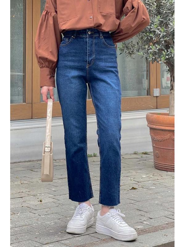 Kesik Paça Fit Jean