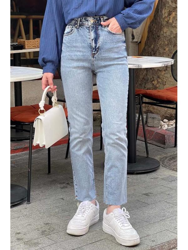 Kesik Paça Fit Jean