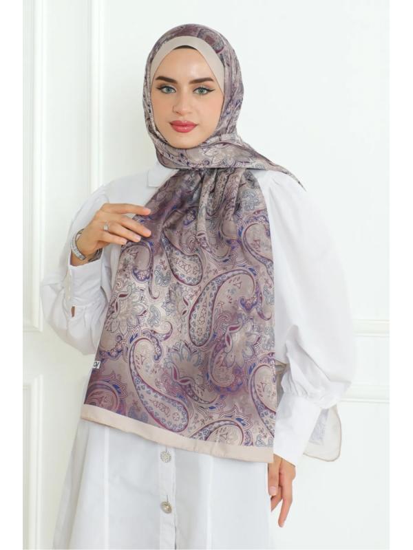 Selay Desenli Soft Şal 1157 - Bej