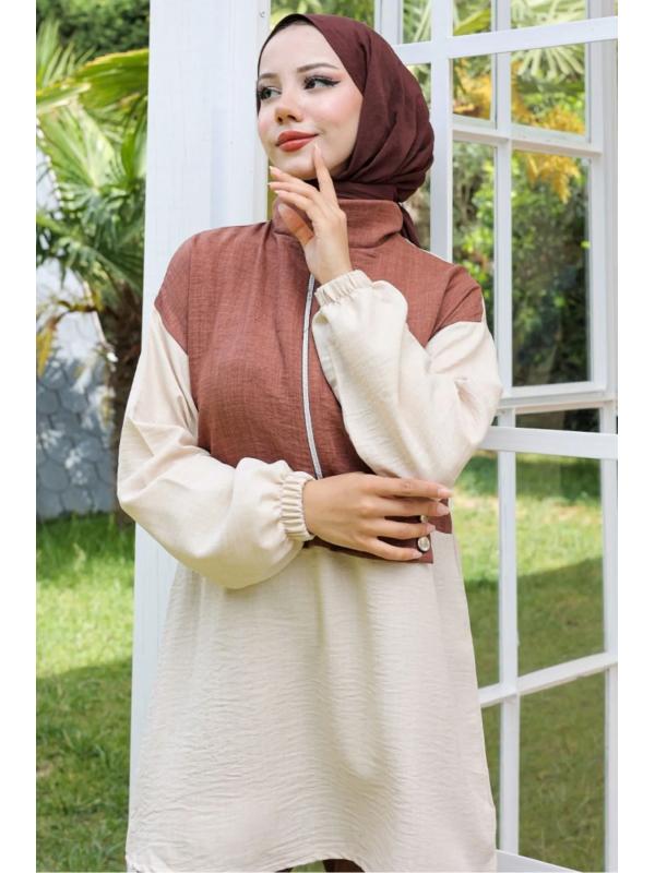 Veray Tunik Pantolon İkili Takım 931 - Kahve