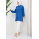 Aerobin Oversize Tunik İndigo HM2324