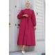 Robalı Mevlana Elbise Bordo HM2223