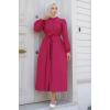 Robalı Mevlana Elbise Bordo HM2223