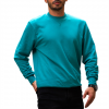 Bisiklet Yaka Basic Sweatshirt - Mavi