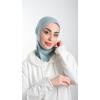 Çağla Yeşili Pratik Hazır Geçmeli Tesettür Bone Sandy Kumaş Spor Hijab 2113_32