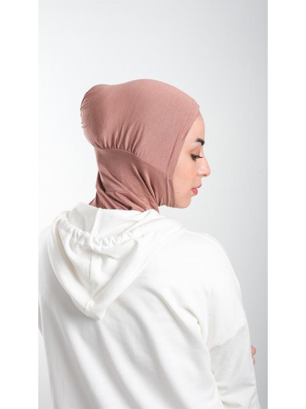 Vizon Pratik Hazır Geçmeli Tesettür Bone Sandy Kumaş Spor Hijab 2113_10