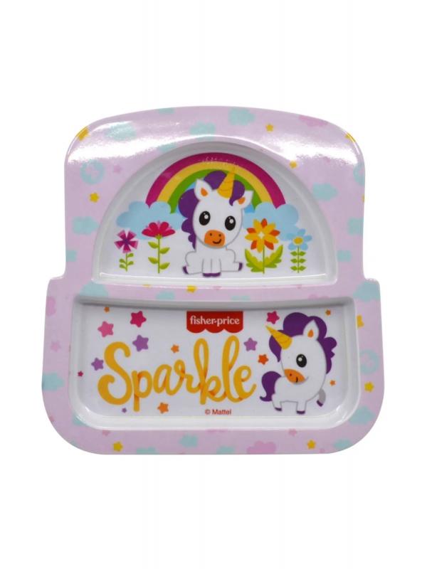 Fisher-price Unicorn Bölmeli Mama Tabağı