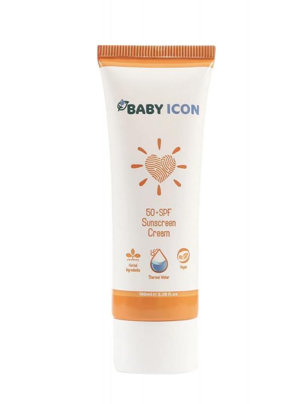 Güneş Kremi - Bebek, Çocuk Ve Hamileler Için Spf 50 Güneş Kremi 100 ml Baby Icon