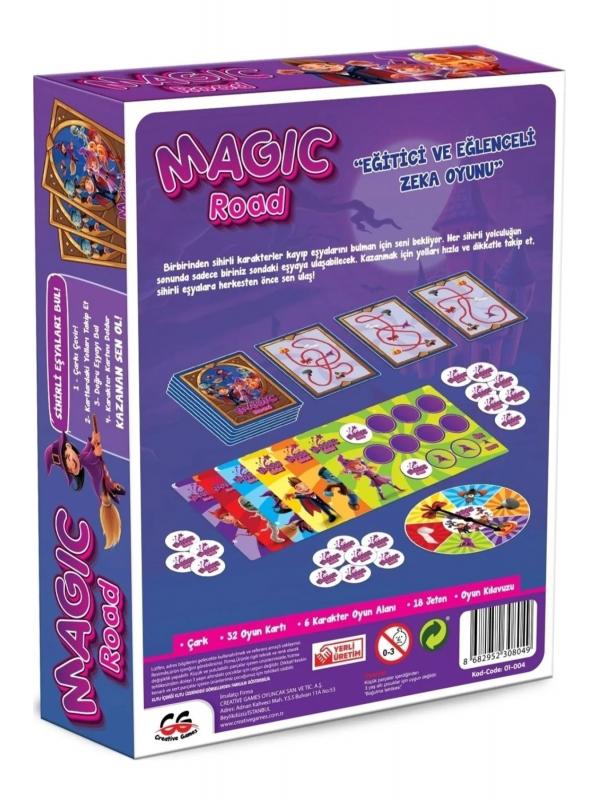 Creati Games Magic Road Eğitici Eğlenceli Zeka Oyunu