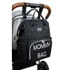 Paris Mommy Bag Baskılı Anne Bebek Çantası