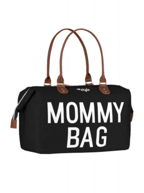 Mommy Bag Usa Anne Bebek Bakım Ve Kadın Çantası - Siyah