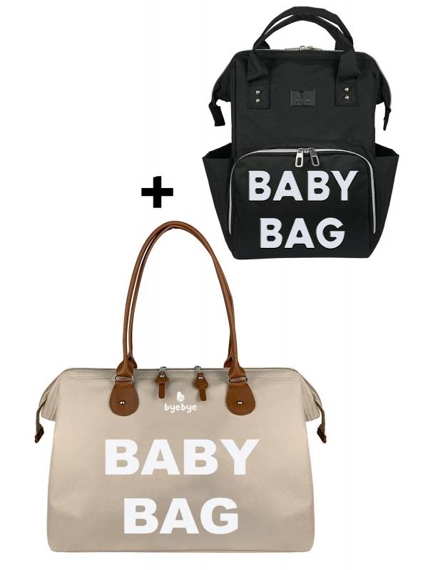 Baby Bag Anne Bebek Bakım Omuz Çantası Silver Anne Bebek Bakım Sırt Çantası