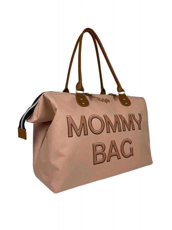 Mommy Bag Usa Anne Bebek Bakım Ve Kadın Çantası-3d Pudra