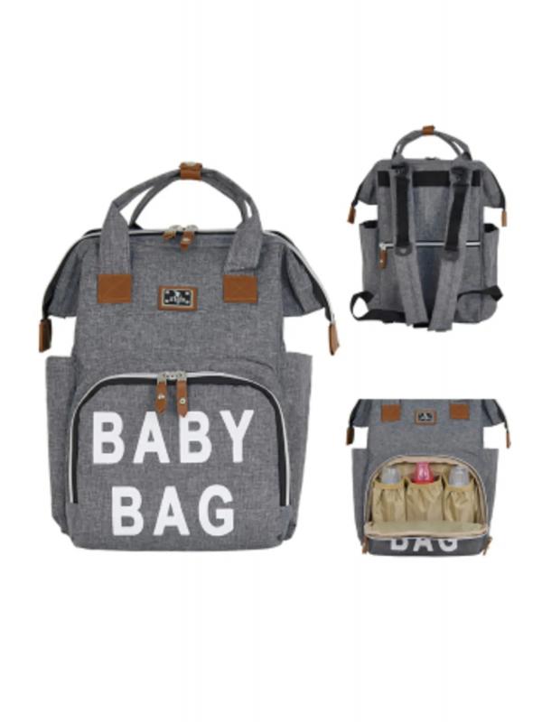 Baby Bag Sırt Çantası Gri