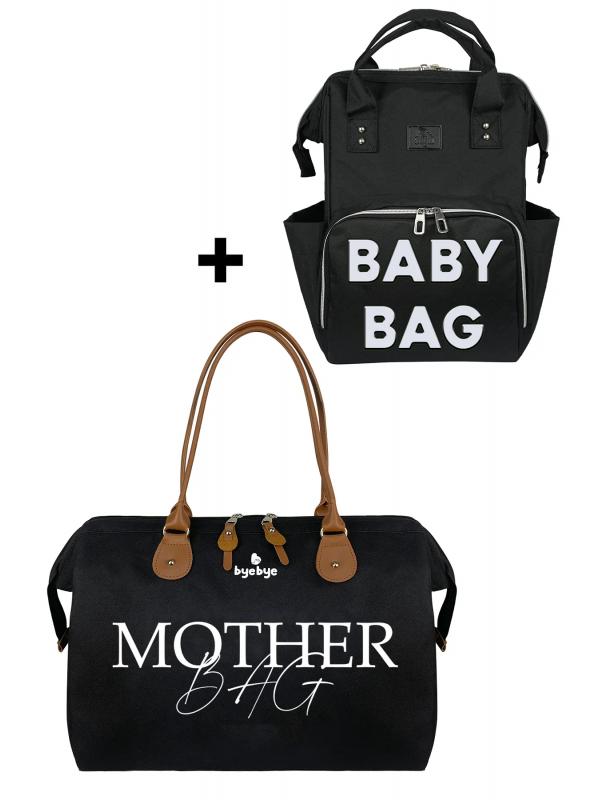 Mother Bag Anne Bebek Bakım Omuz Çantası Silver Anne Bebek Bakım Sırt Çantası