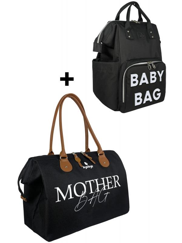 Mother Bag Anne Bebek Bakım Omuz Çantası Silver Anne Bebek Bakım Sırt Çantası